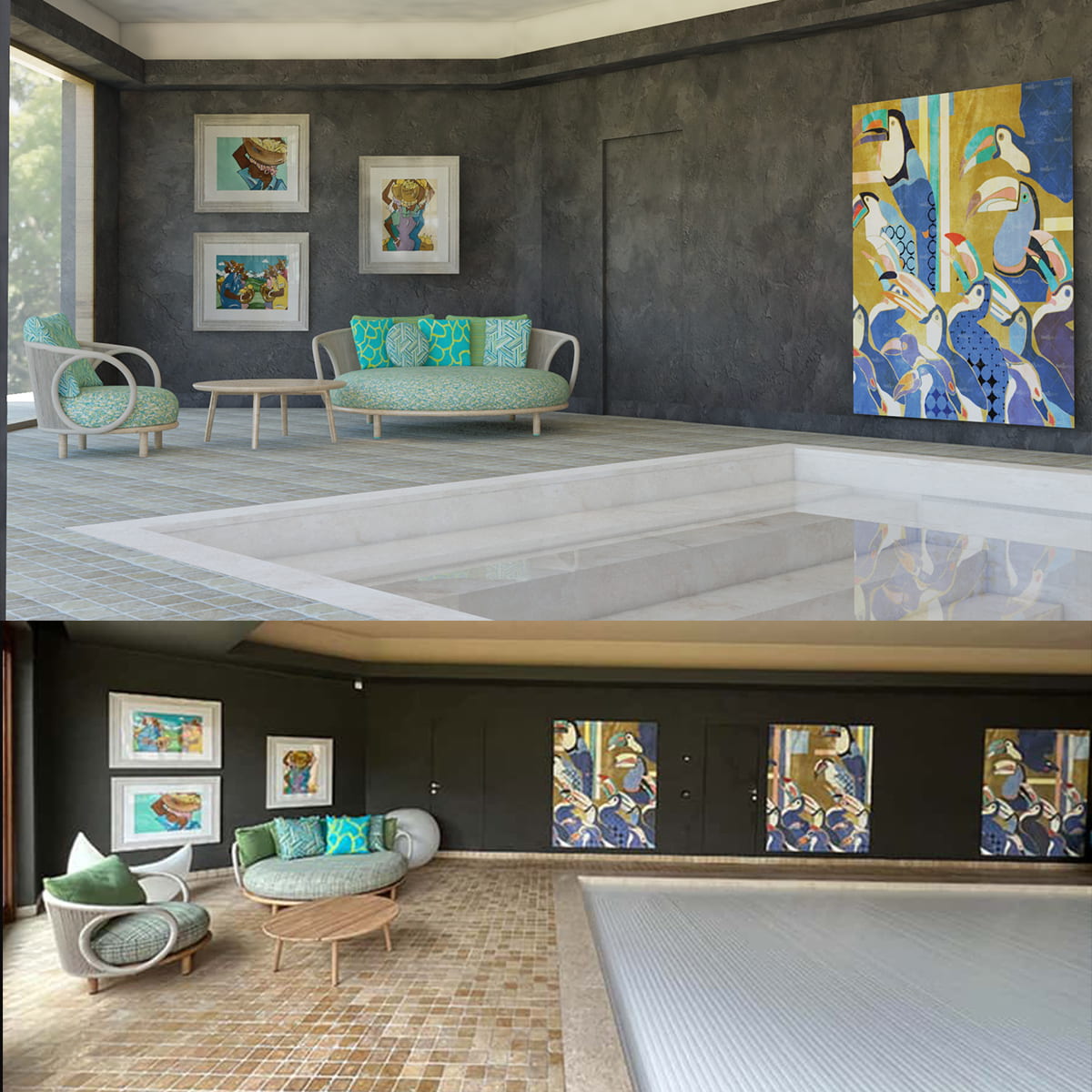 progettazione d_interni_piscina arredi