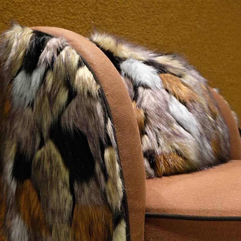 dalia_poltrona design_ecopelliccia casamance