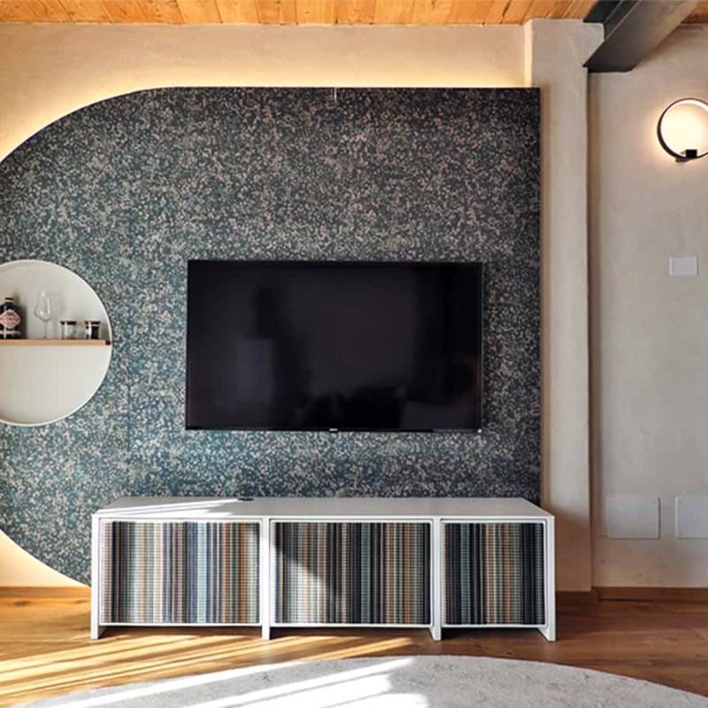 etereo_mobile tv design_mobili in tessuto