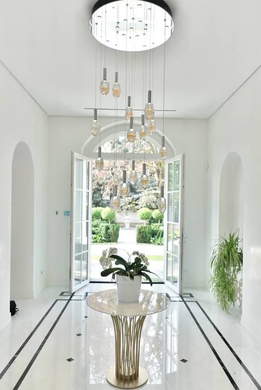 lampada foglia d'oro_consulenza arredamento