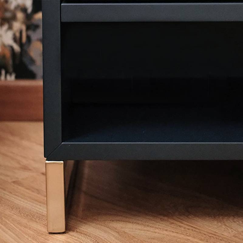 orion_comodini su misura_particolare gamba metallo