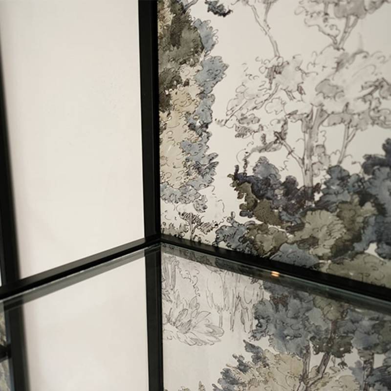 orizzonte_libreria design_carta da parati Pierre Frey