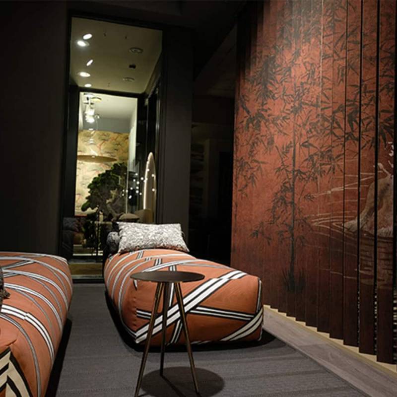 orizzonte_pannello divisorio design_carta da parati london art