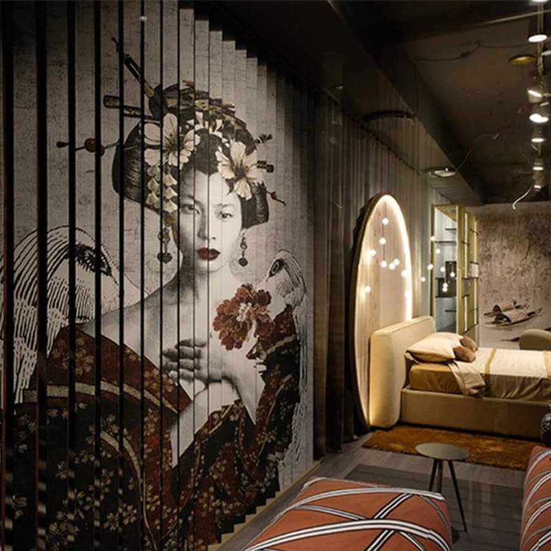 orizzonte_pannello divisorio su misura_london art carte da parati