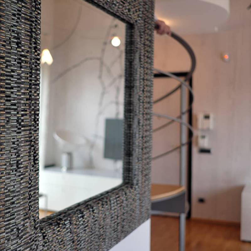 zefiro_specchi su misura_specchi in tessuto